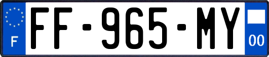 FF-965-MY