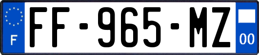 FF-965-MZ