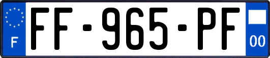 FF-965-PF