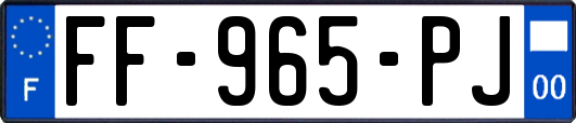 FF-965-PJ