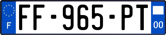 FF-965-PT