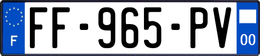 FF-965-PV