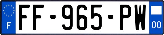 FF-965-PW