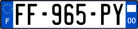 FF-965-PY