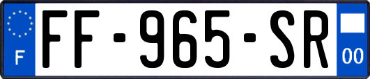 FF-965-SR