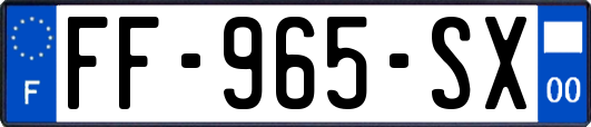 FF-965-SX