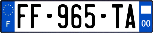 FF-965-TA