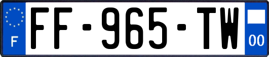 FF-965-TW
