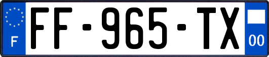 FF-965-TX