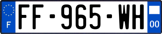FF-965-WH