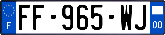FF-965-WJ