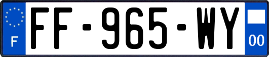 FF-965-WY