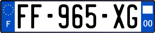 FF-965-XG