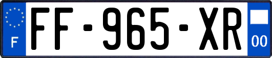 FF-965-XR