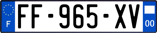 FF-965-XV