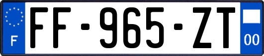 FF-965-ZT