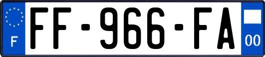 FF-966-FA