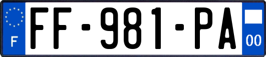 FF-981-PA