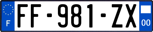 FF-981-ZX