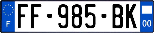 FF-985-BK