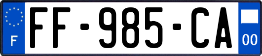 FF-985-CA