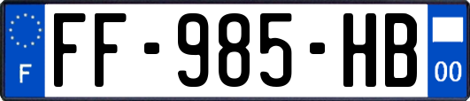 FF-985-HB