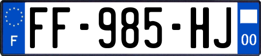 FF-985-HJ