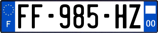 FF-985-HZ