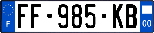 FF-985-KB