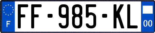 FF-985-KL