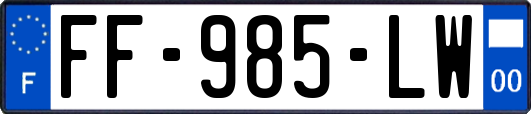 FF-985-LW
