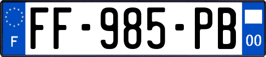 FF-985-PB