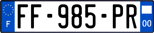 FF-985-PR