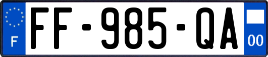 FF-985-QA