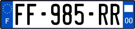 FF-985-RR