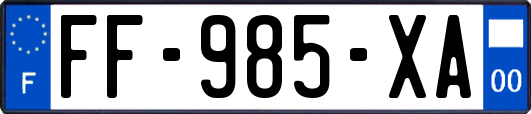 FF-985-XA