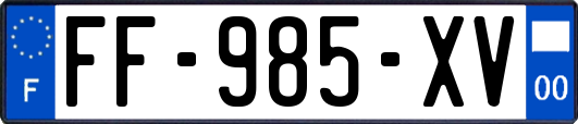 FF-985-XV