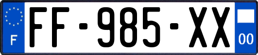 FF-985-XX