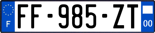 FF-985-ZT