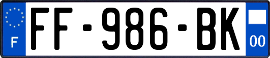 FF-986-BK