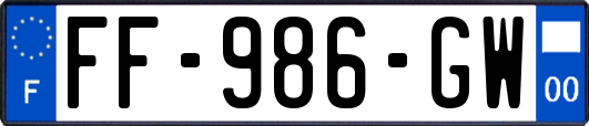 FF-986-GW