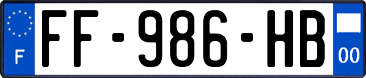 FF-986-HB