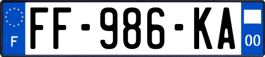 FF-986-KA