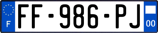 FF-986-PJ