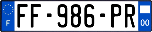 FF-986-PR