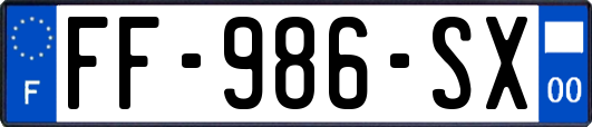 FF-986-SX