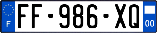 FF-986-XQ