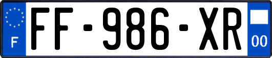 FF-986-XR