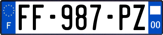 FF-987-PZ