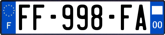 FF-998-FA